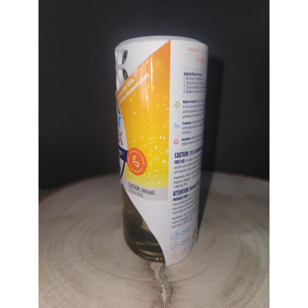 Bright Air~‎ Max Scented Oil Air Freshener Odor Eliminator~ CIRUS BURST 4 Oz.